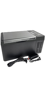 Amazon.co.jp: Goture 18L車載冷蔵庫 -22℃～+10℃ ポータブル冷蔵庫