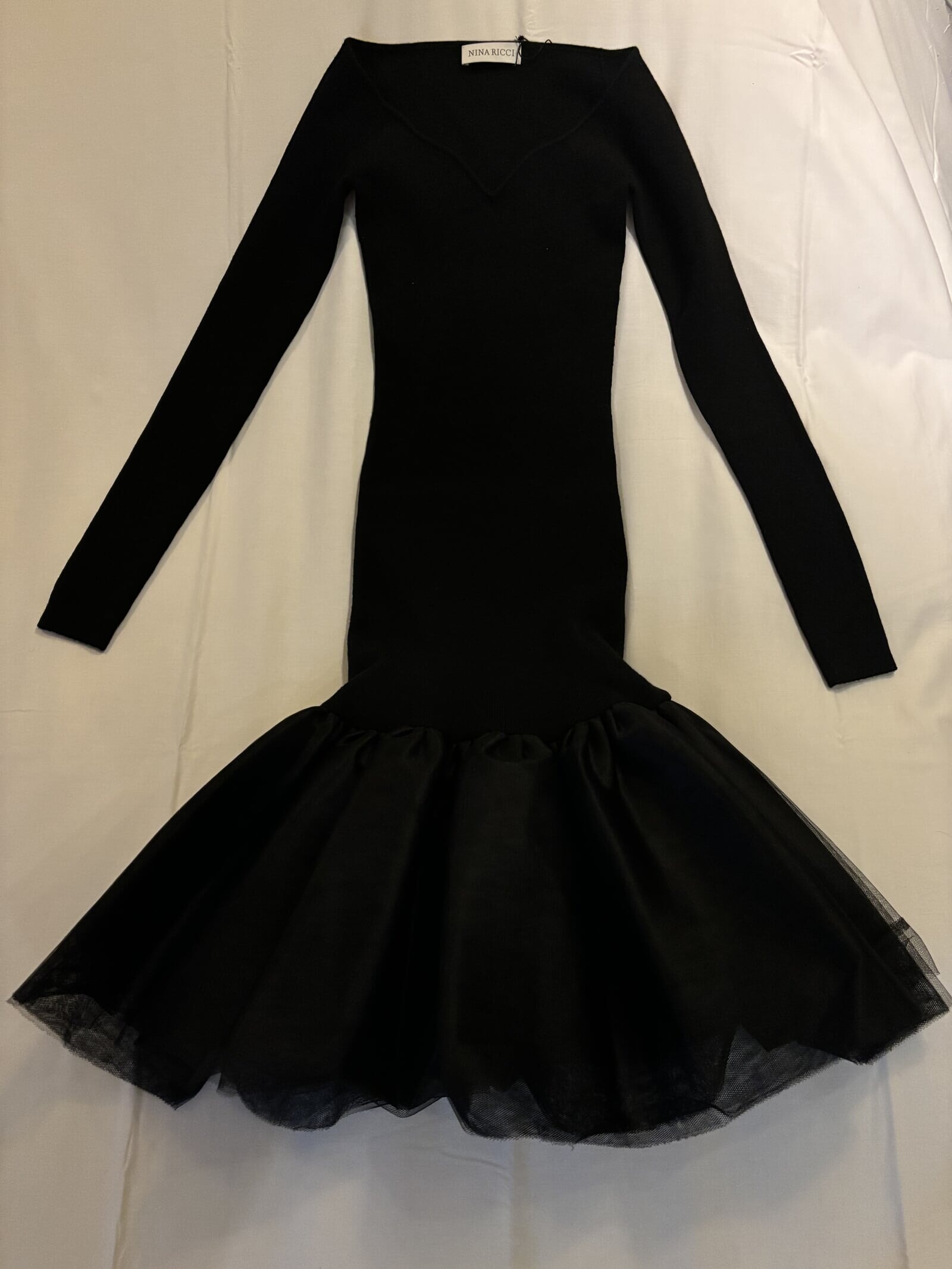 Nina Ricci☆Sweetheart Neck Dress｜Comme d'habitude 〜パリ・東京