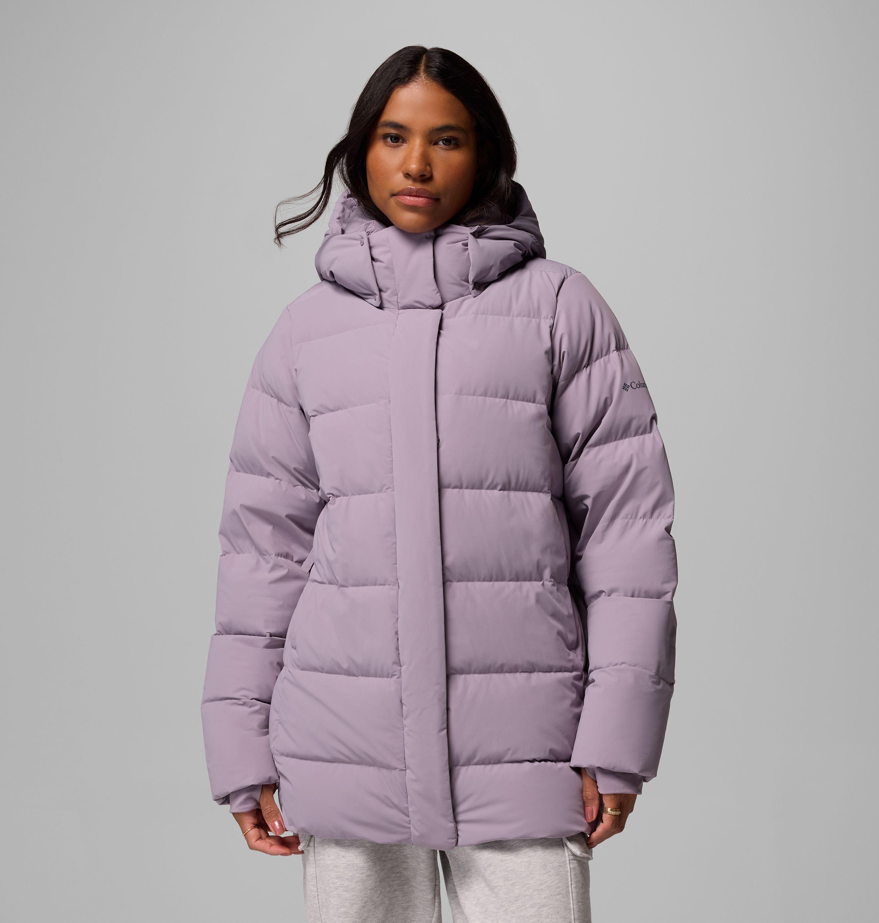 Women's Amaze Puff Mid Hooded Jacket | Columbia