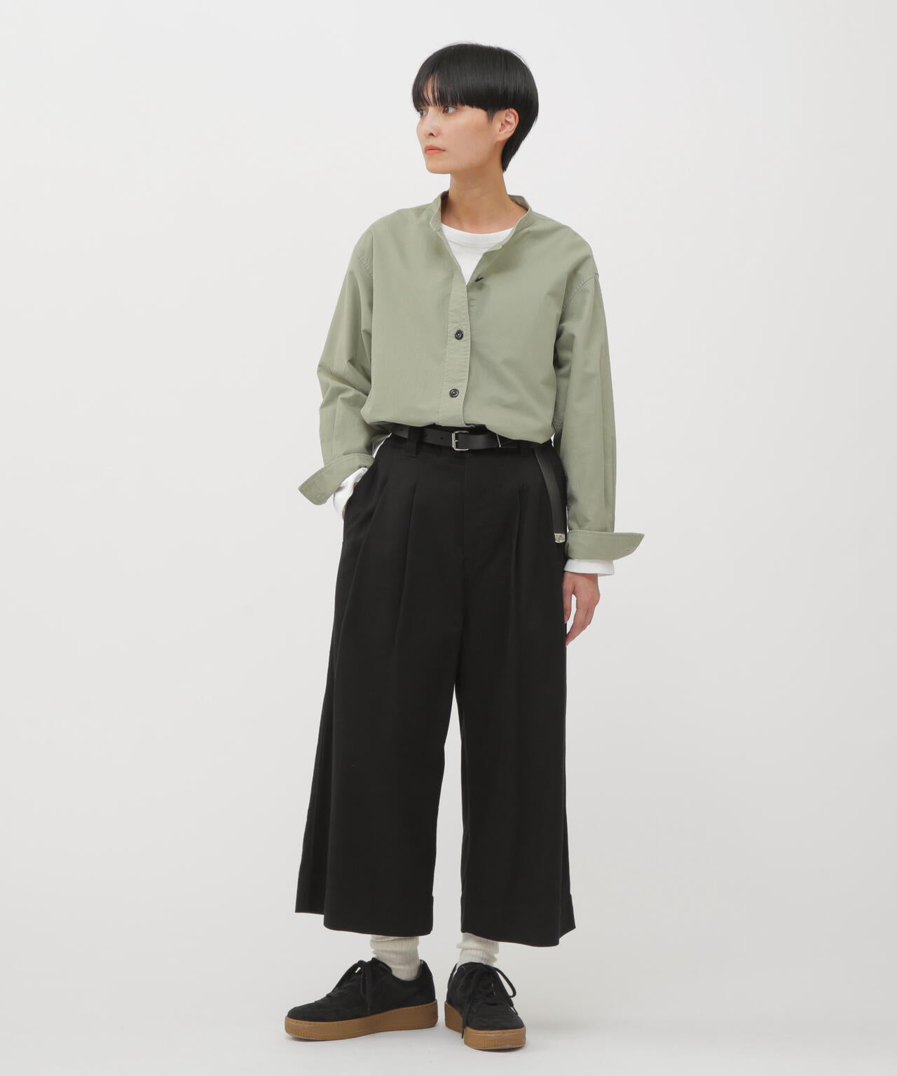 BRUSHED SOFT DRILL TROUSERS | MARGARET HOWELL（マーガレット