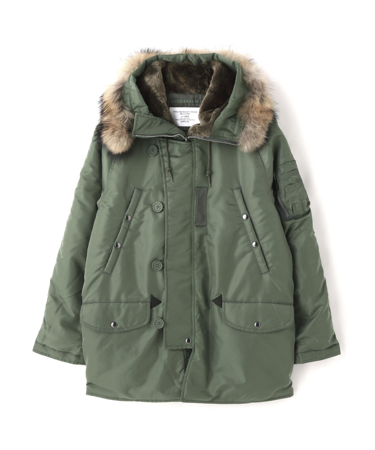 N-3B COMMERCIAL REAL FUR | AVIREX（アヴィレックス） ｜【公式】通販