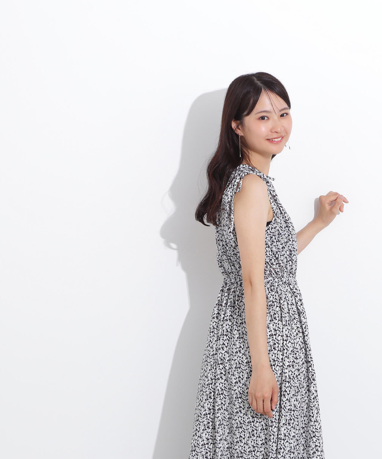 フラワープリントノースリーブワンピース | N. Natural Beauty Basic