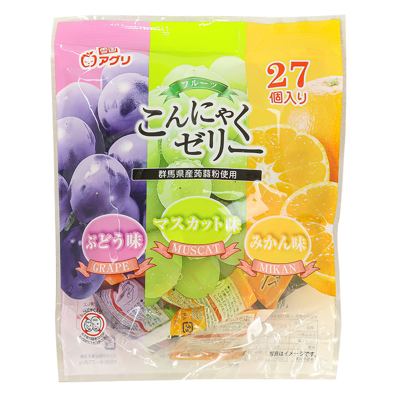 フルーツ蒟蒻ゼリー 16g×27個入り ｜ ミスターマックスオンラインストア