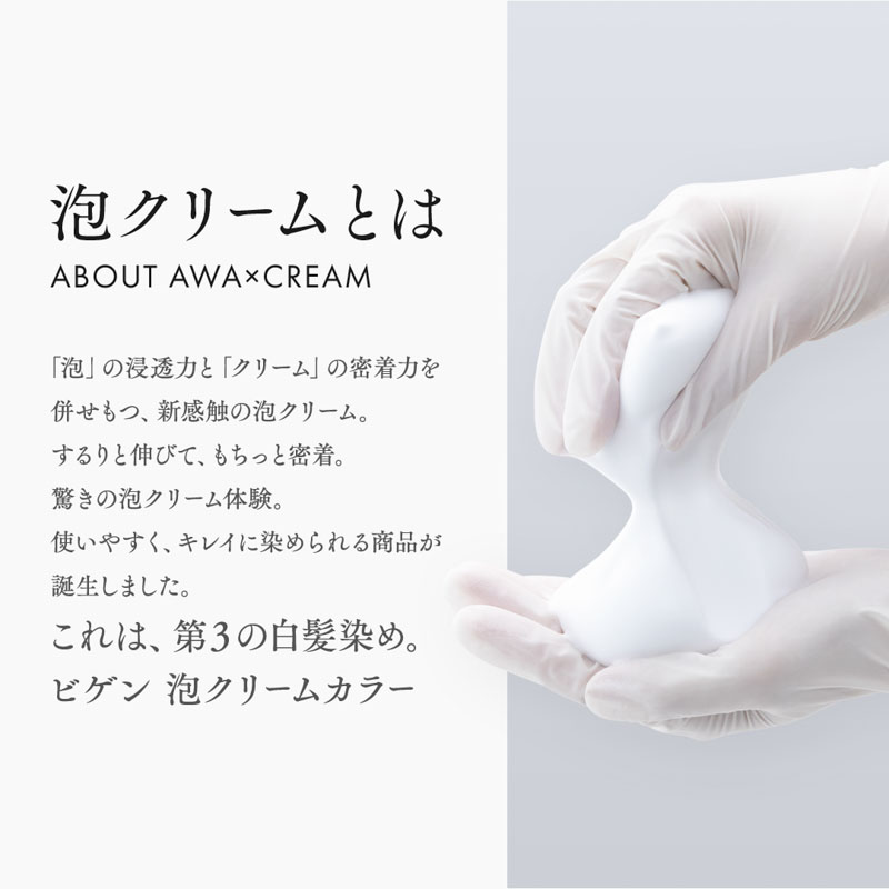 泡クリームカラー 4Aヴェールアッシュ 白髪用【医薬部外品
