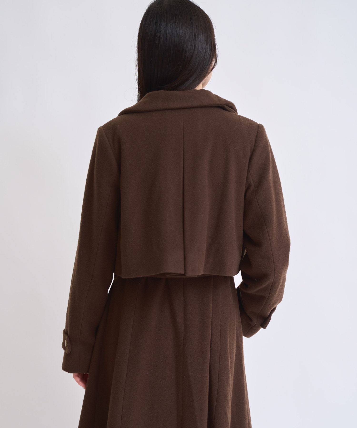 SSサイズあり】2WAYスタンドカラーウールコート | コート | NOELA