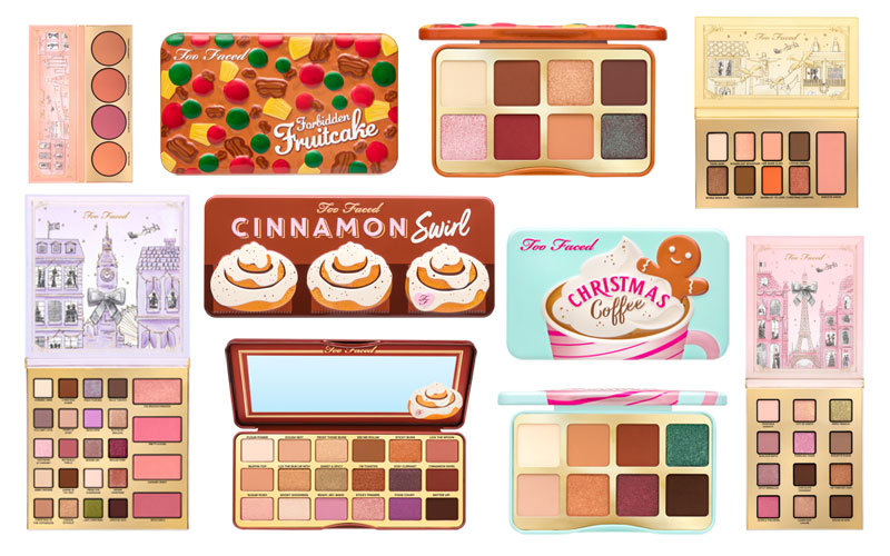 トゥーフェイスド【クリスマスコフレ2021】キュートなカラーパレットで