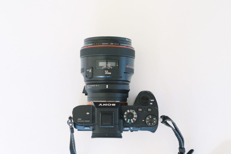 SIGMA MC-11（マウントコンバーター）を買ってSONY α7Rⅱ＋Canon EF