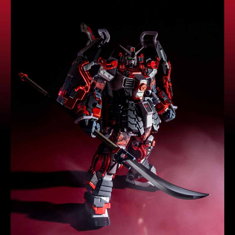 MG 1/100 SHIN MUSHA GUNDAM SENGOKU NO JIN BLACK ROBE LARGE ARMOR