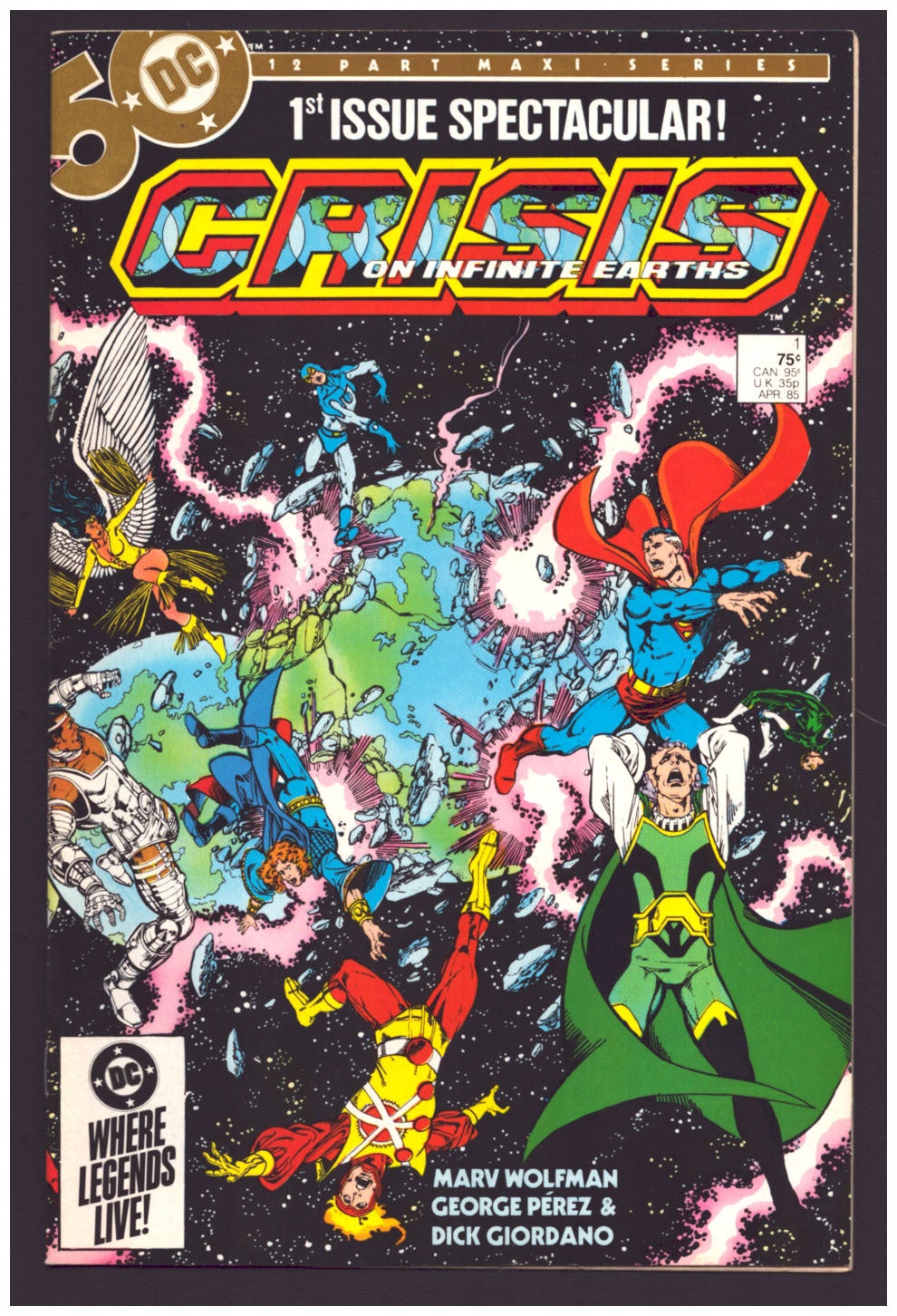 Crisis on Infinite Earths Complete Series | Marv Wolfman, George