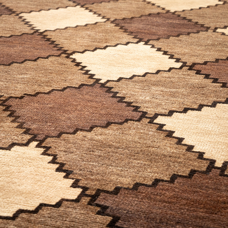 ペルシャ手織り絨毯 セミアンティーク ウール ラグ バルーチ 133×230cm