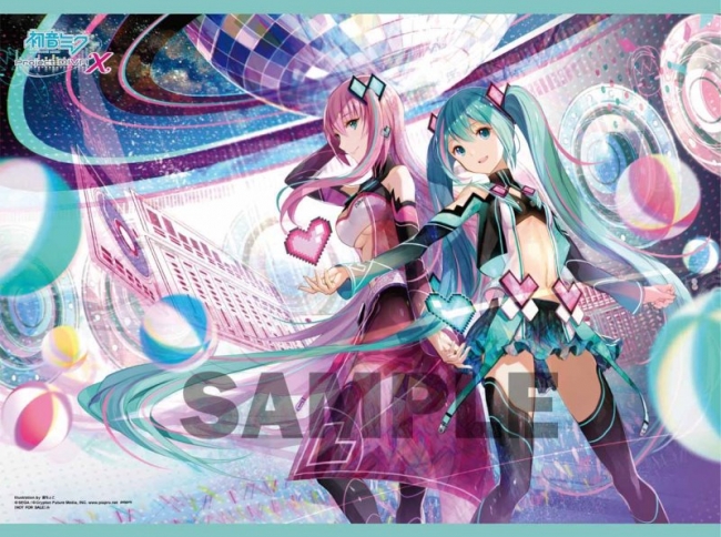 PS Vita『初音ミク -Project DIVA- X』 販売店別予約特典 デザイン第 2
