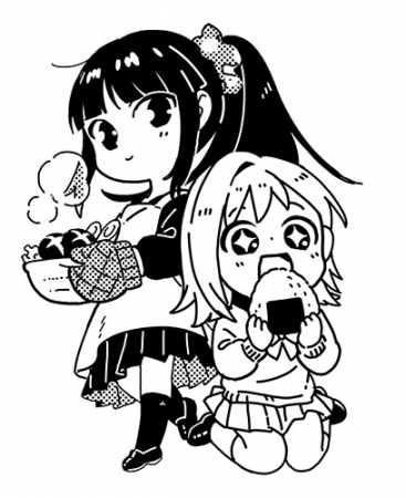 新米姉妹のふたりごはん」描き下ろしイラストを使用した公式グッズが