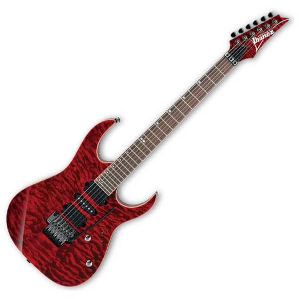 Ibanez RG870QMZ Premium Electric Guitar, Red Desert with FREE