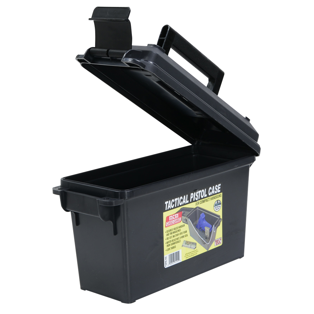 MTM ハンドガンケース Tactical Pistol Compact アモカン型