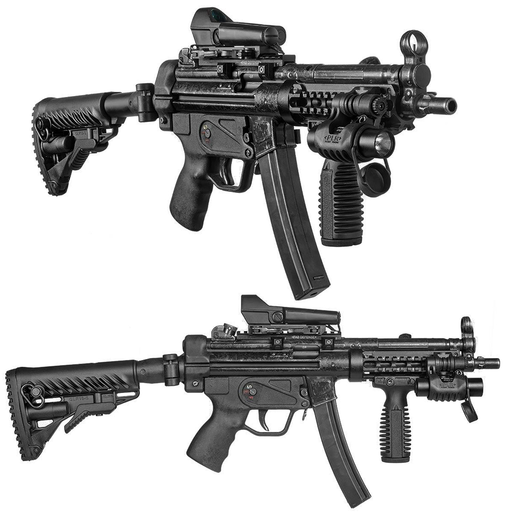 FAB Defense トライレールハンドガード MP5-RS アルミ製 H&K MP5用