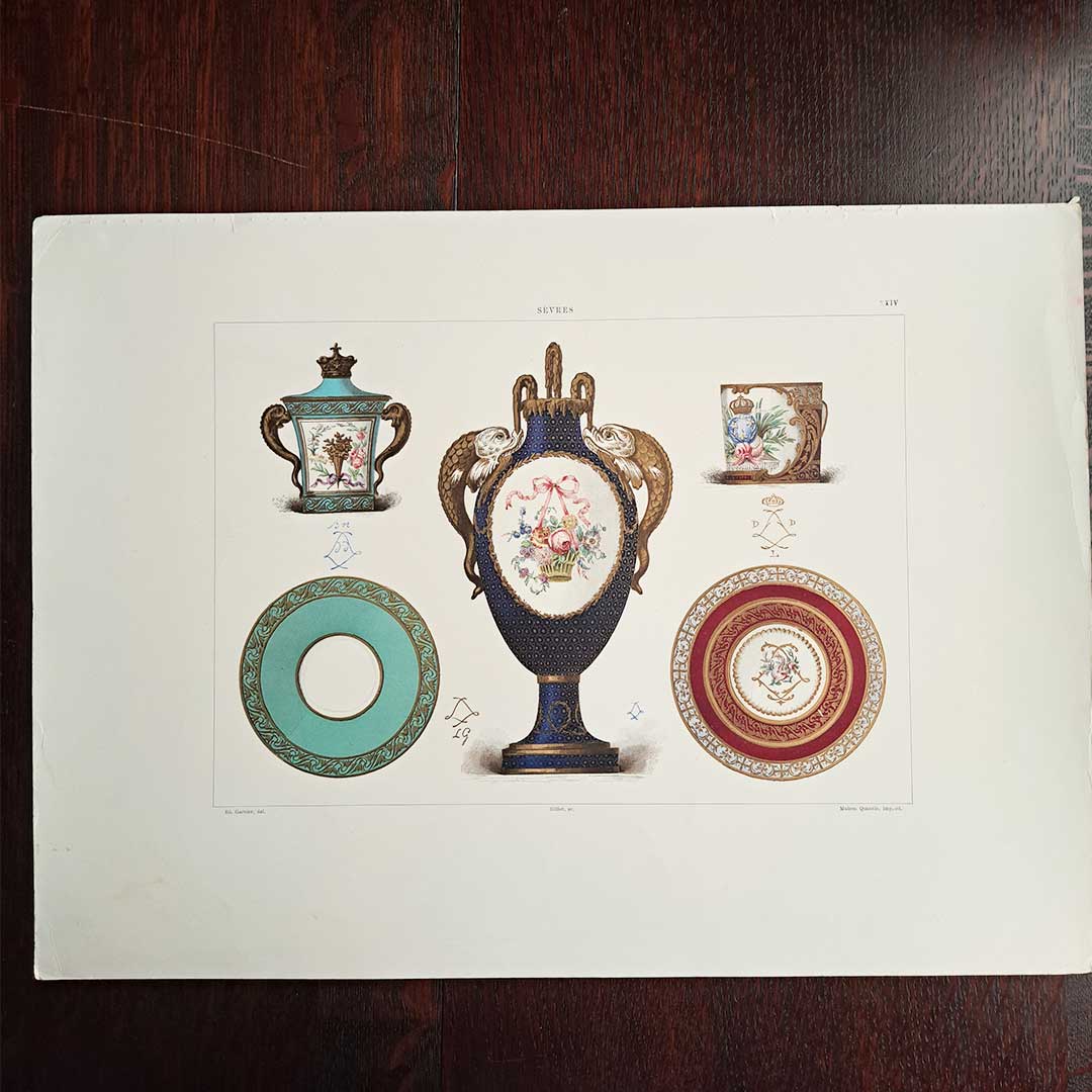 セーブルの軟質磁器「ルイ16世とマリー・アントワネットの長男、ルイ