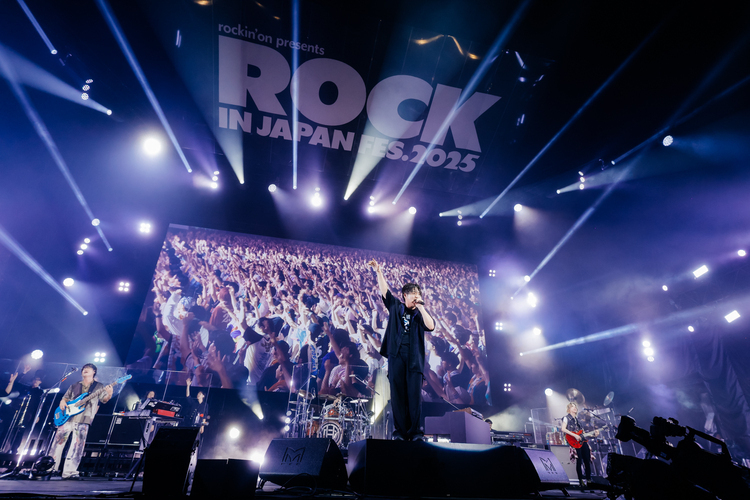 Official髭男dism - ROCK IN JAPAN FESTIVAL 2025 ライブ写真＆セット