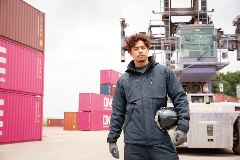 クロダルマ 54390 KURODARUMA 反射 防水防寒ジャケット 【防寒用】 S