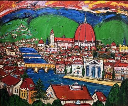 油彩画8号 「フィレンツェ」 | ｜正光画廊