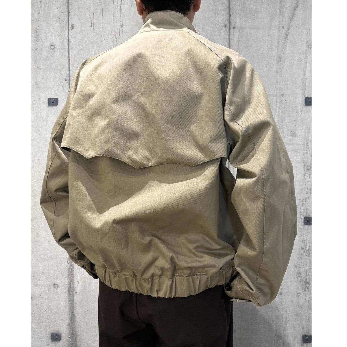 sacai(サカイ) 25SSCotton Chino JacketスイングトップZIPジャケット25