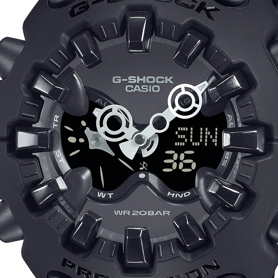 G-SHOCK GA-V01 ブラック GA-V01-1AJF メンズ 電池式 アナデジ 樹脂