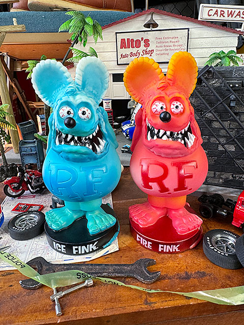 楽天市場】ファンコ ラットフィンク ボビングヘッド （メタリック4体