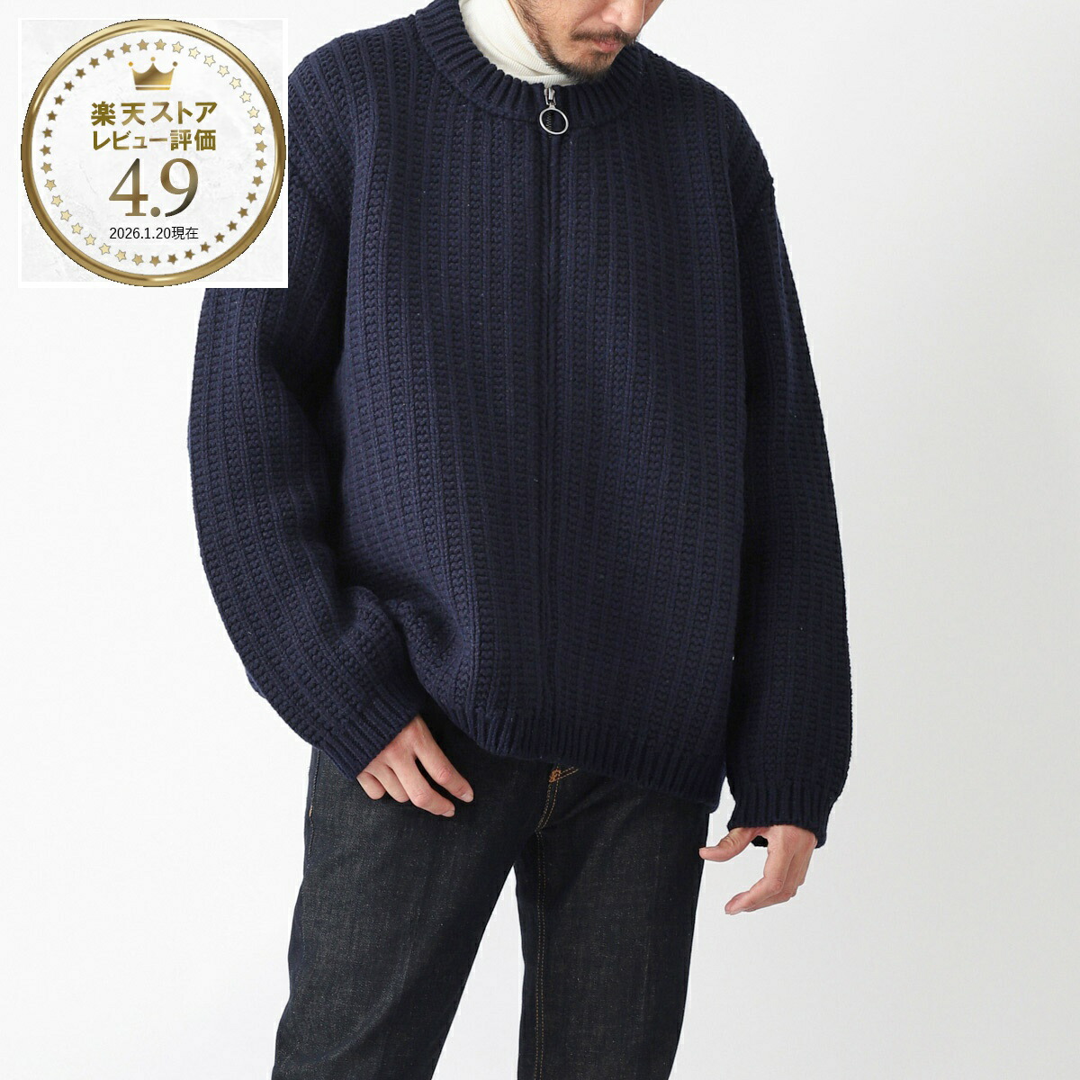 楽天市場】メゾンマルジェラ Maison Margiela ジップアップニット