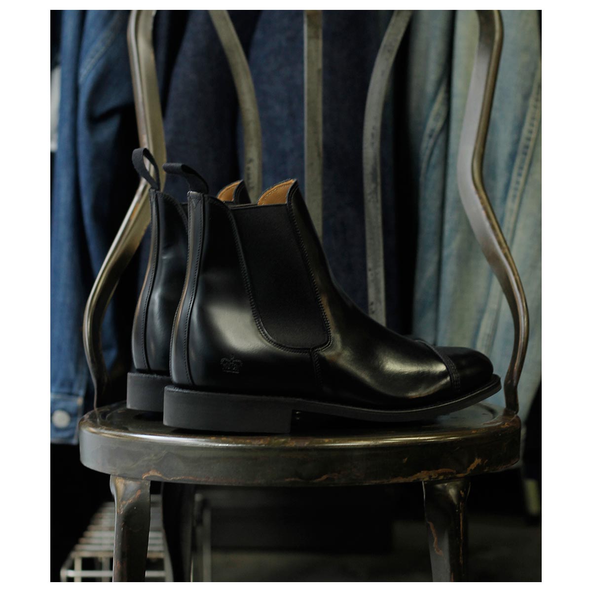 SANDERS（サンダース） サイドゴアブーツ チェルシー ブーツ シューズ