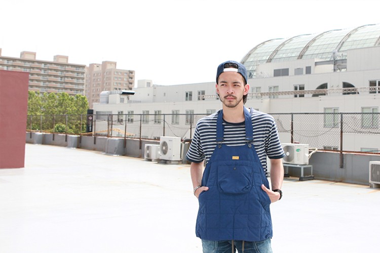 natal design（ネイタルデザイン） NATAL DESIGN HOLTER APRON QUILTED