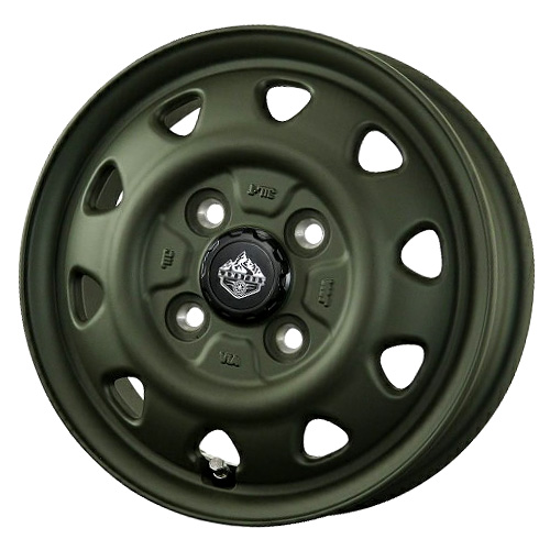 1本価格) 12インチ 3.5B 4/100 トピー ランドフット SWZ (OD) ホイール