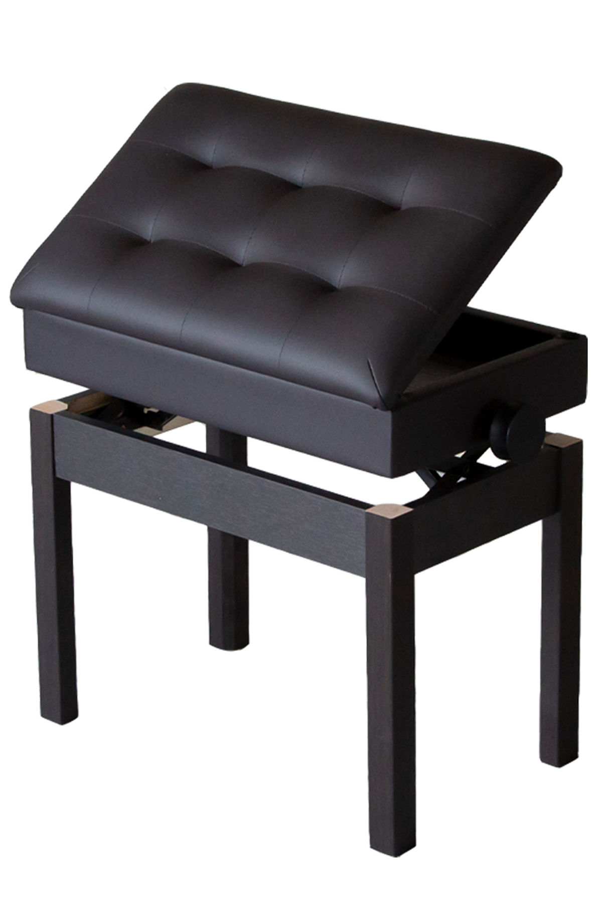 ピアノ 椅子 収納 高さ調整 高低自在 無段階調節 ピアノ椅子 子供 大人