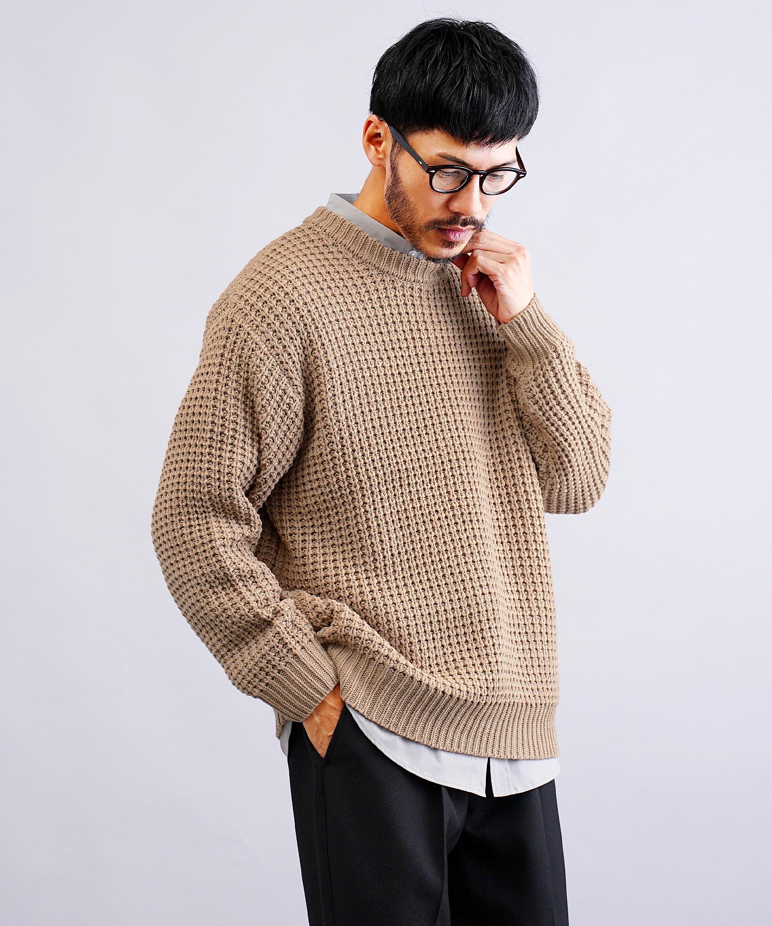 JIGGYS SHOP（ジギーズショップ） ニットセーター メンズ トップス