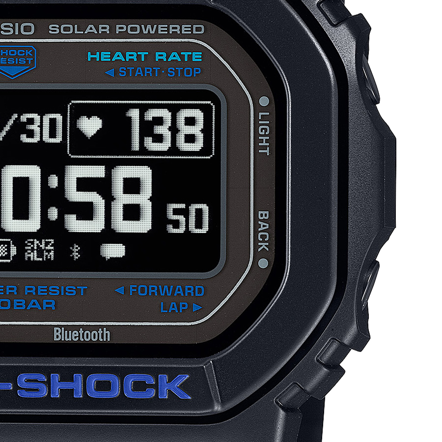 G-SHOCK G-SQUAD 心拍計測 血中酸素レベル計測 DW-H5600-1A2JR メンズ