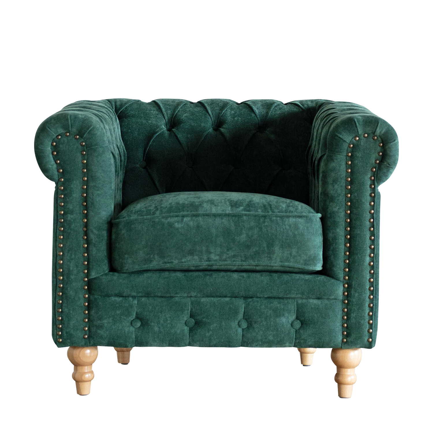 Vincent(ヴィンセント)シリーズ 1人掛け チェスターフィールド クラブ