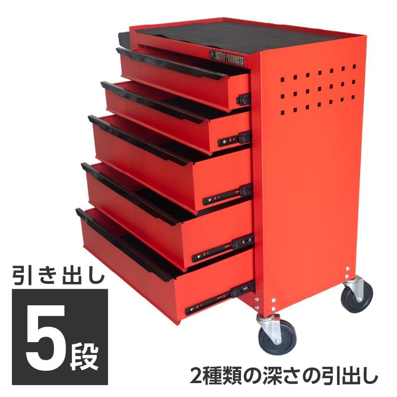 ワールドツール アストロプロダクツ AP ミニキャビネット 5段 マット