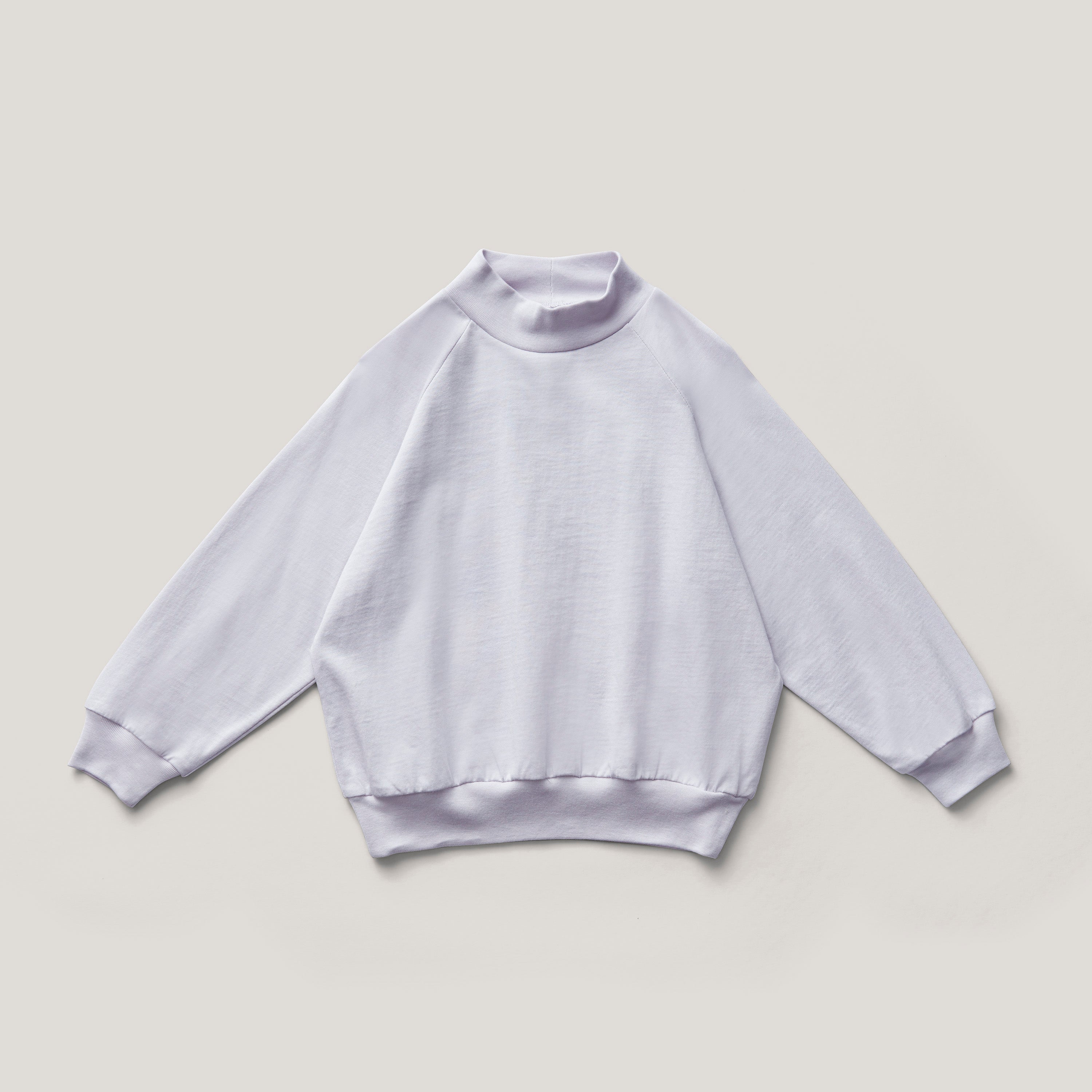 SOOR PLOOM Raglan Mock Tee sleet 4Y Raglan Mock Tee Wisp ploom