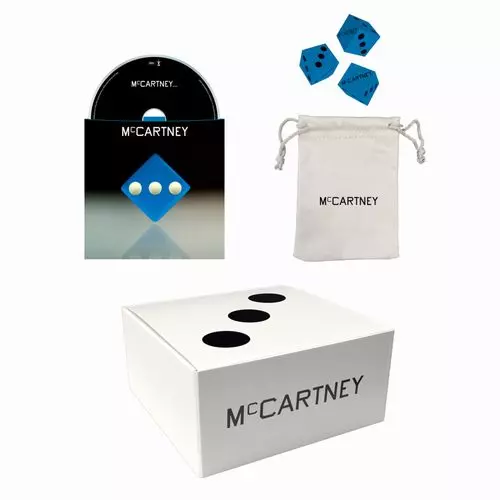 MCCARTNEY III - SECRET DEMO EDITION YELLOW COVER CD AND DICE BOX