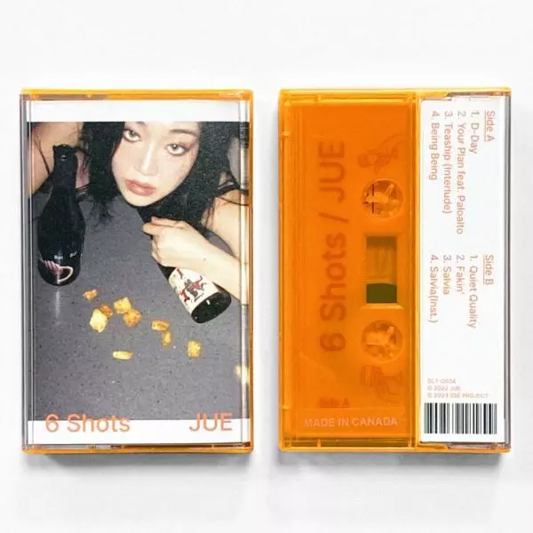 6 SHOTS (CASSETTE)/JUE (KOR)/ジュエ/韓国のR&Bシンガーソング