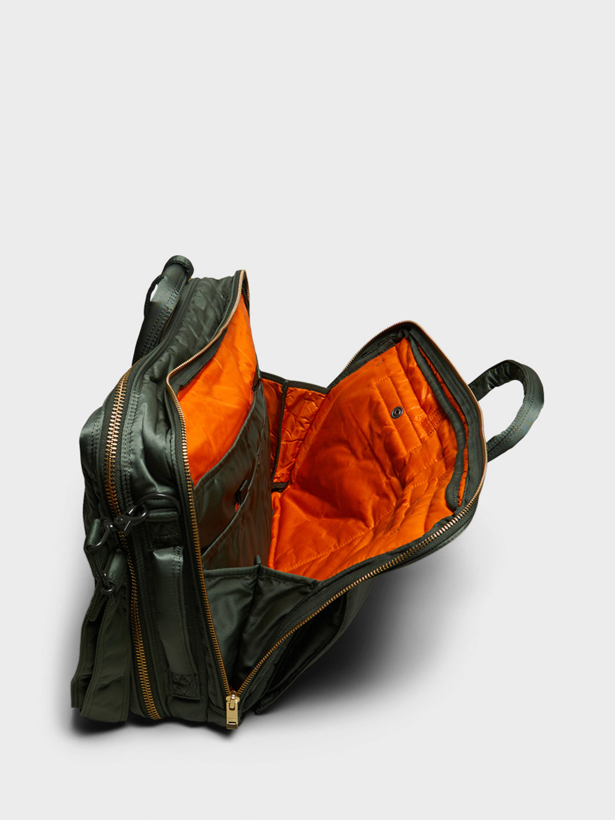 Porter - ALL NEW TANKER 3Way Briefcase in Sage Green – Stoy