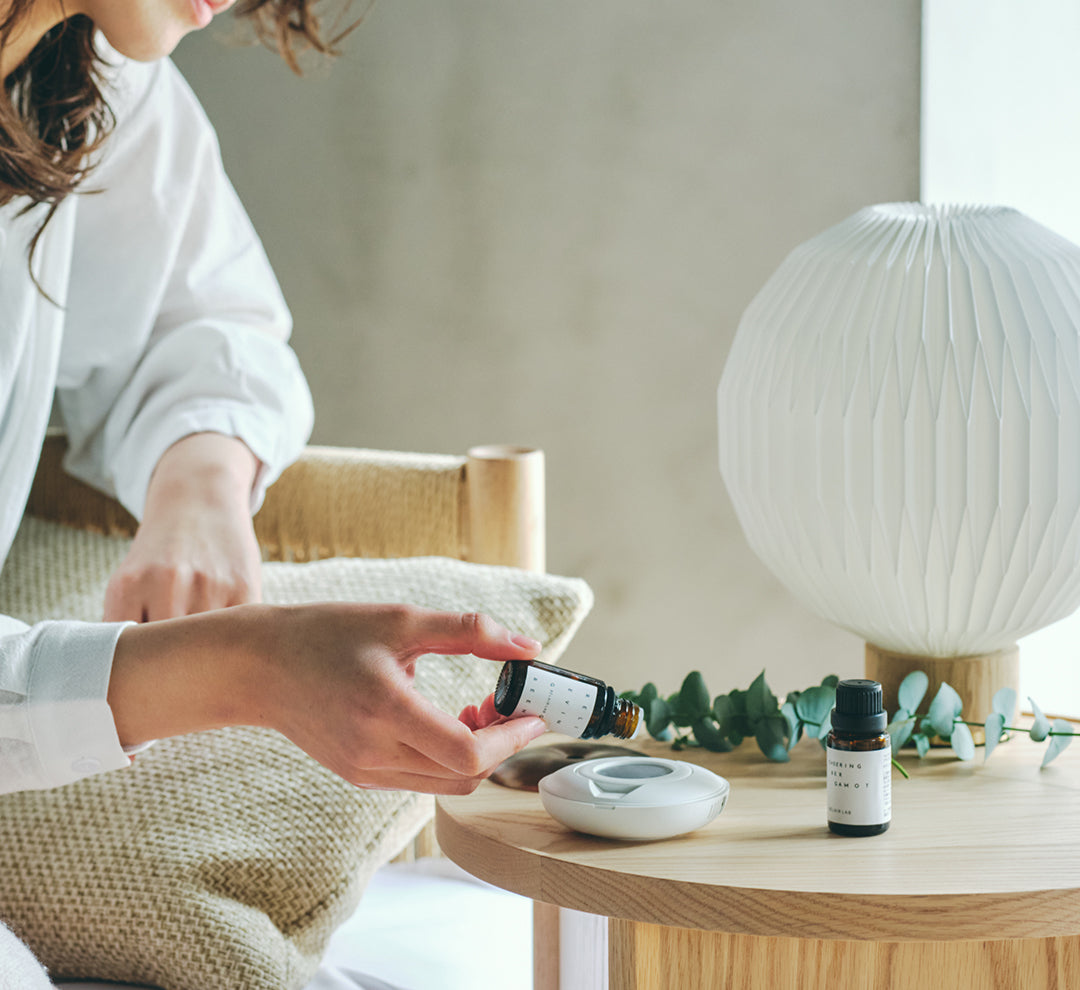 花粉除去 空気清浄機能付き ベレアラボ ラバロック ミニ アロマ