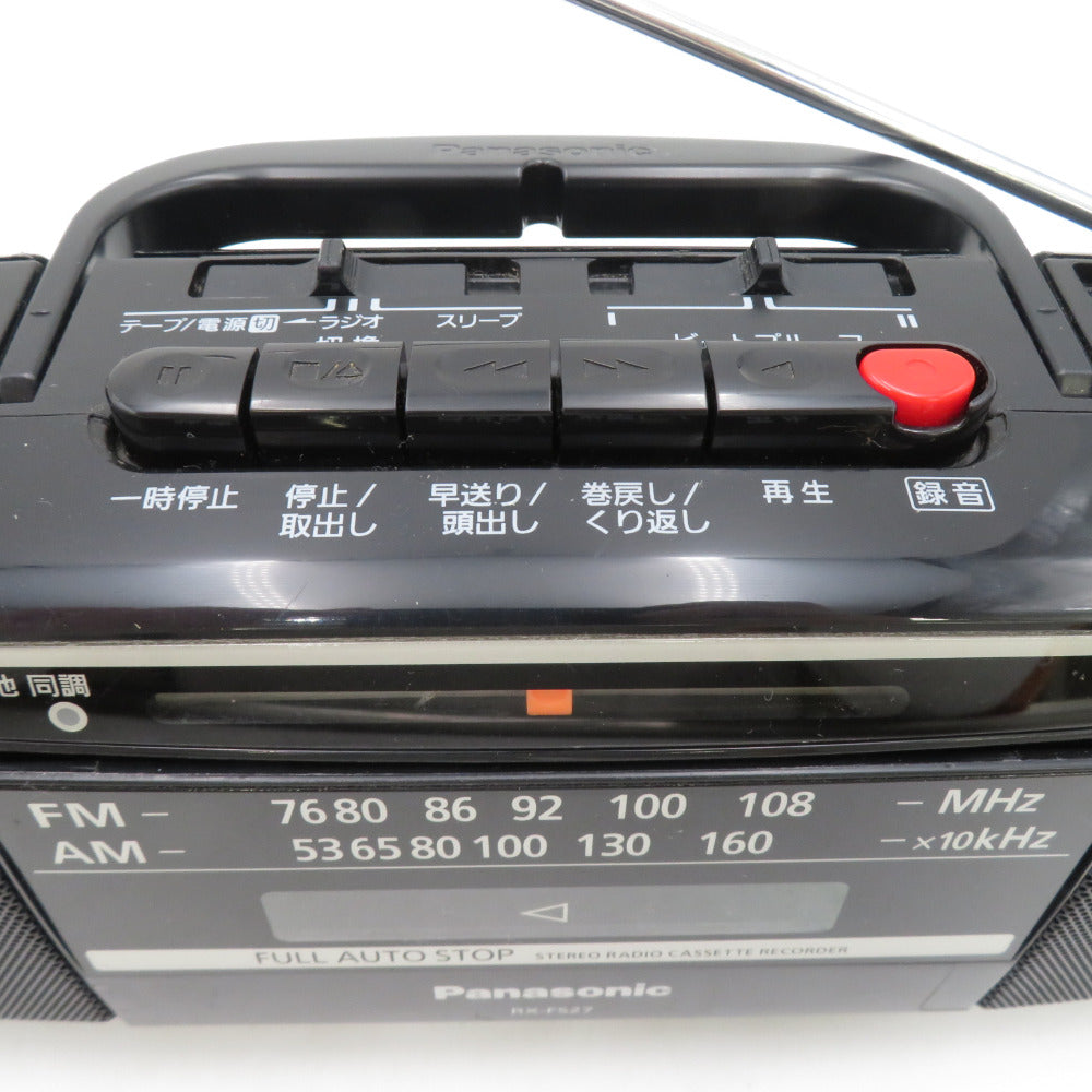 Panasonic パナソニック オーディオ機器 ステレオラジオ カセット