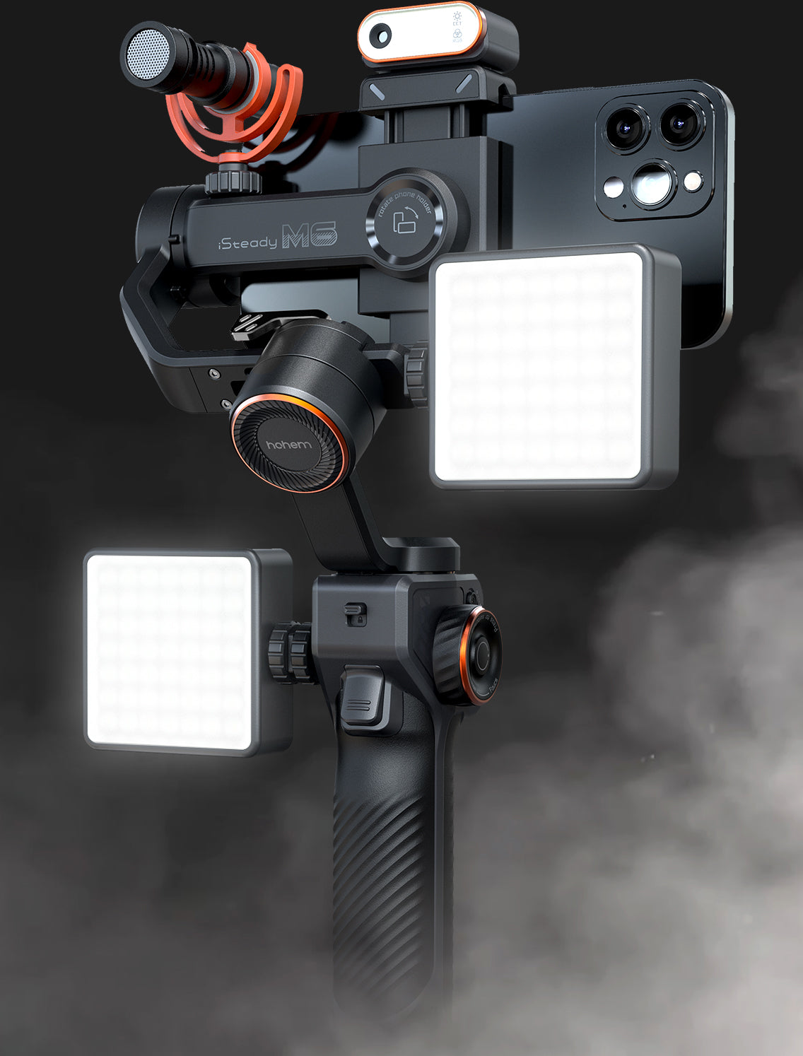 Hohem iSteady M6 – AI Tracking Gimbal for Android & iPhone