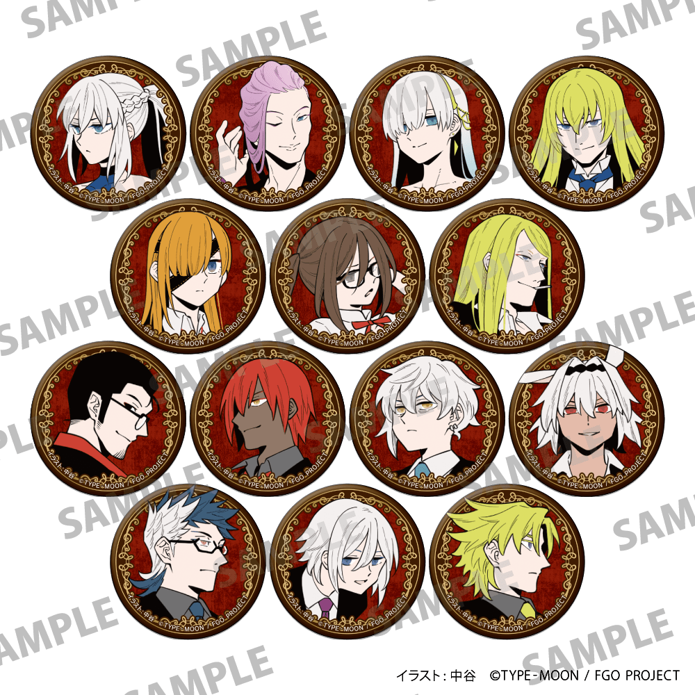 Fate/Grand Order フロム ロストベルトトレーディング缶バッジBOX