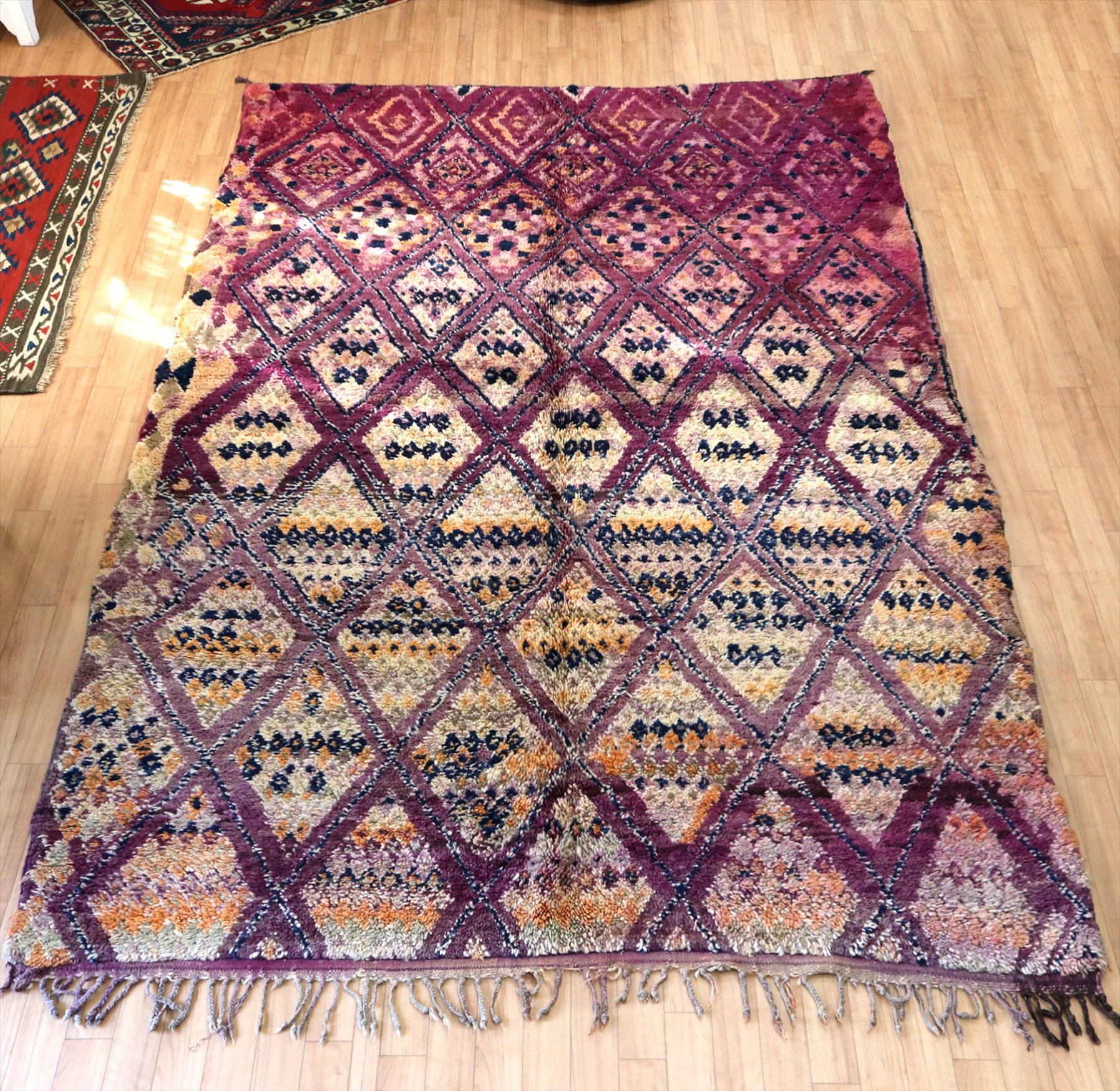 キリムスタイル / モロッコ ラグ Morocco エリアラグ265×183cm Zaiane