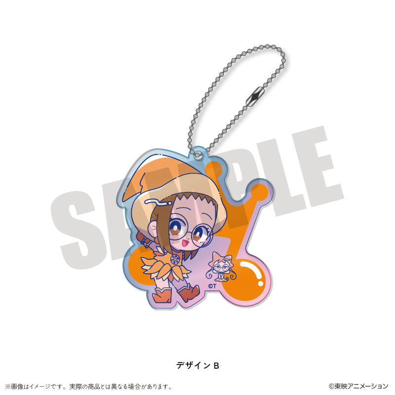 おジャ魔女どれみ」 にゅ～とろ キラキラアクリルキーホルダー