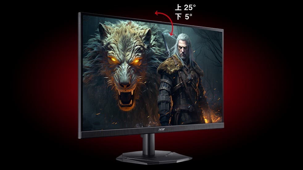 Acer ゲーミングモニター 27インチ IPS WQHD 非光沢 180Hz 0.5ms DCI