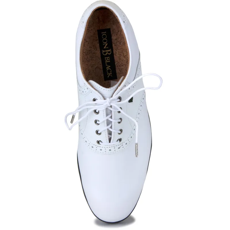 FootJoy Icon Black Lizard Print Golf Shoes - Golfballs.com
