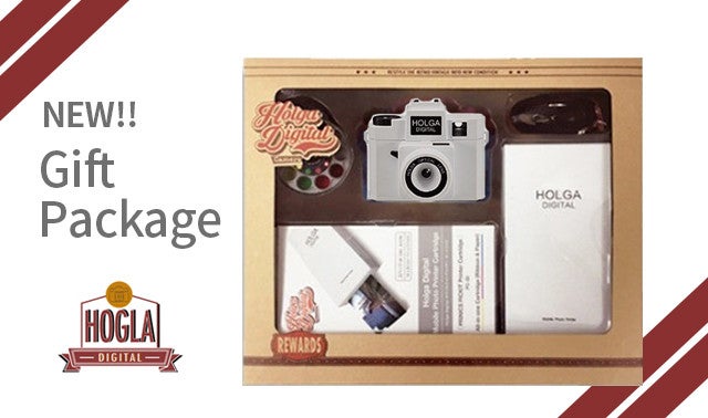 世界で大人気のトイカメラ「Holga Digital」がギフトパッケージで登場