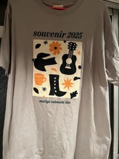 竹内まりや ツアーライブTシャツ グレー Mサイズ - メルカリ