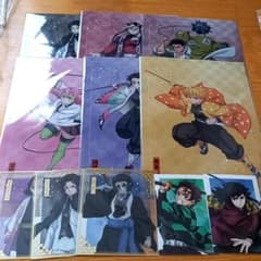 鬼滅の刃 アニプレックス オンラインくじ クリアファイル 色紙